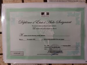 Diplôme d'Etat d'aide soignant